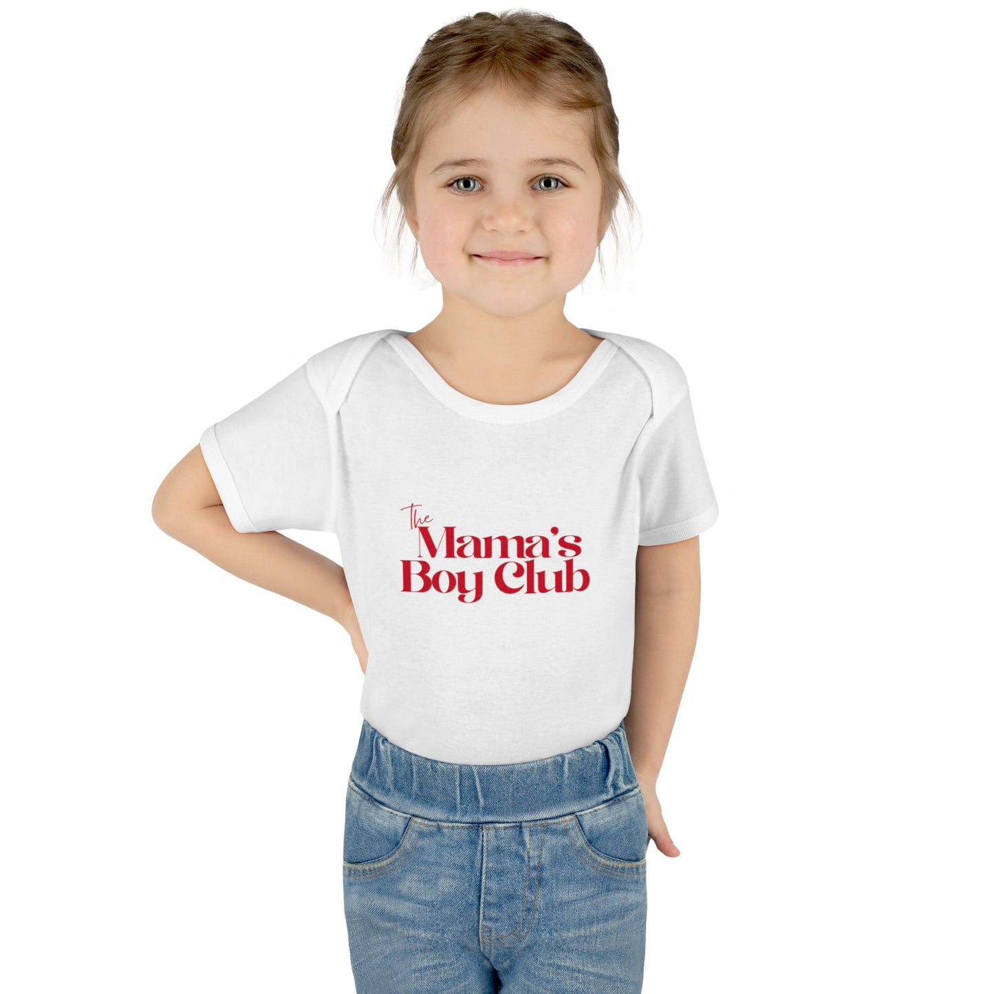 The Mama's Boy Club Infant Rib Bodysuit