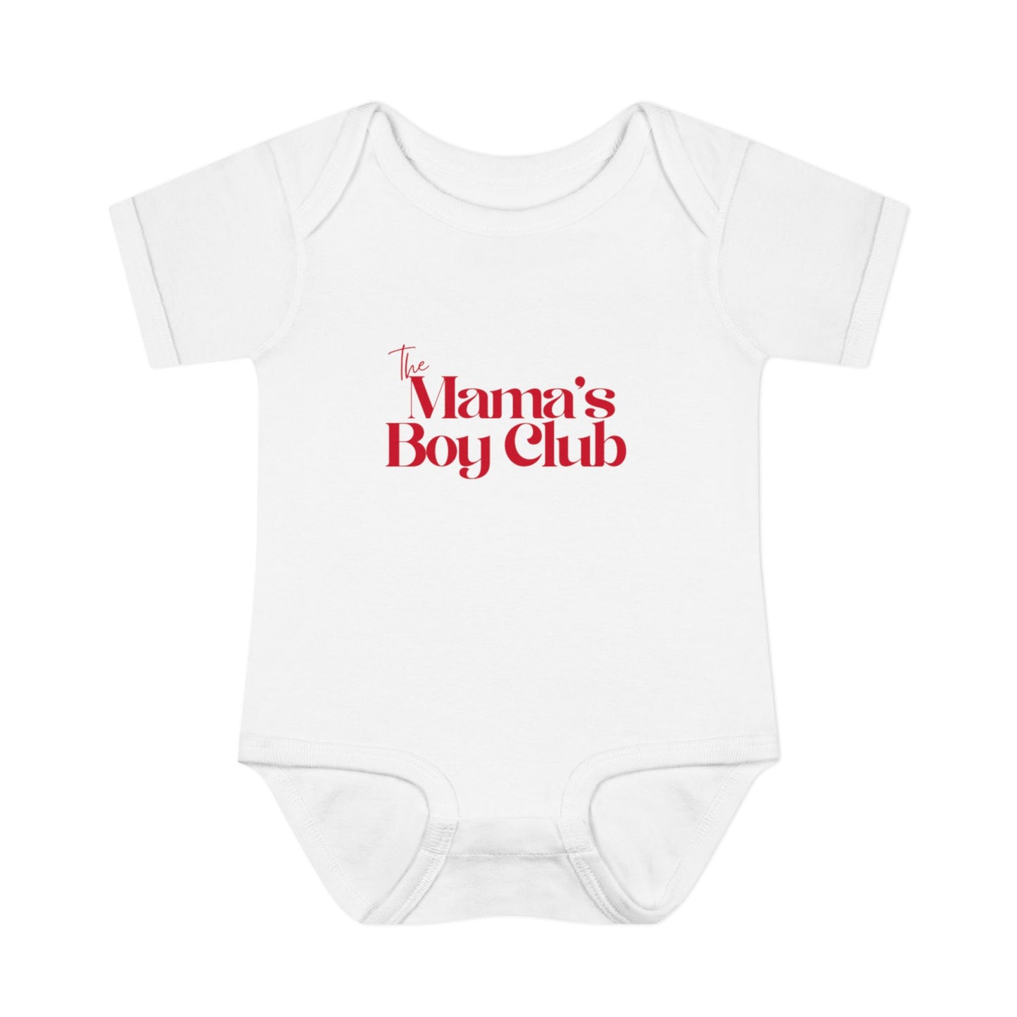 The Mama's Boy Club Infant Rib Bodysuit